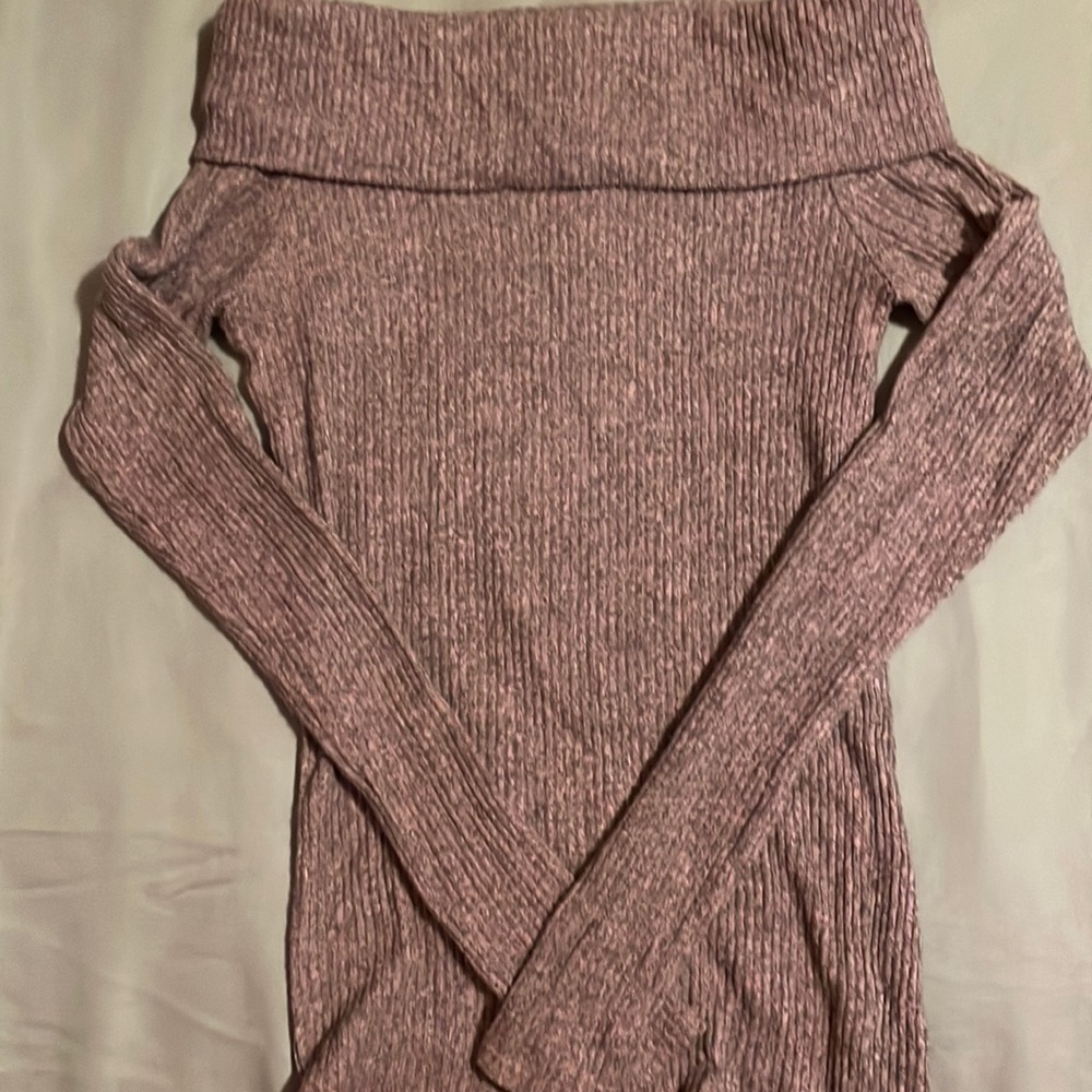 Off shoulder sweater